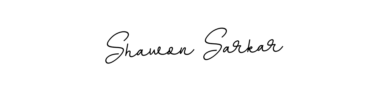 How to make Shawon Sarkar signature? BallpointsItalic-DORy9 is a professional autograph style. Create handwritten signature for Shawon Sarkar name. Shawon Sarkar signature style 11 images and pictures png