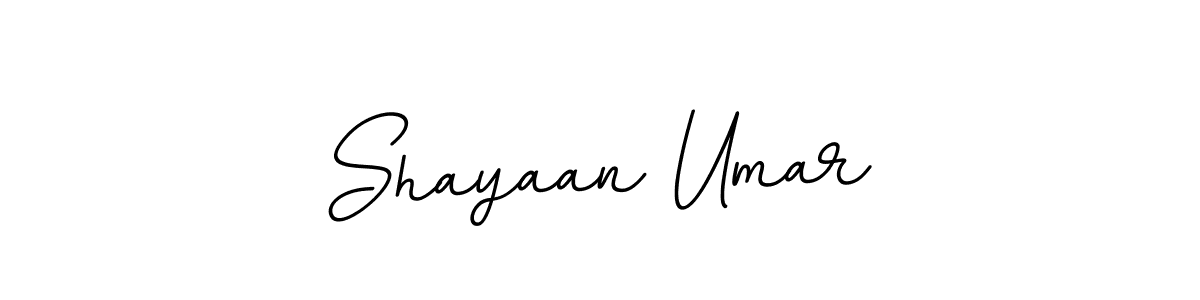 Use a signature maker to create a handwritten signature online. With this signature software, you can design (BallpointsItalic-DORy9) your own signature for name Shayaan Umar. Shayaan Umar signature style 11 images and pictures png