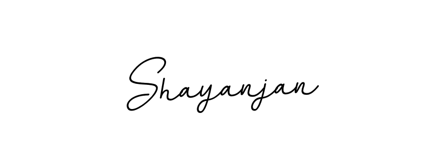 How to make Shayanjan signature? BallpointsItalic-DORy9 is a professional autograph style. Create handwritten signature for Shayanjan name. Shayanjan signature style 11 images and pictures png