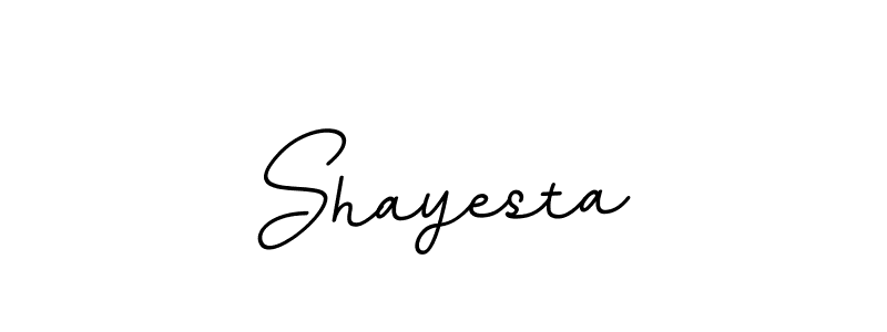You should practise on your own different ways (BallpointsItalic-DORy9) to write your name (Shayesta) in signature. don't let someone else do it for you. Shayesta signature style 11 images and pictures png