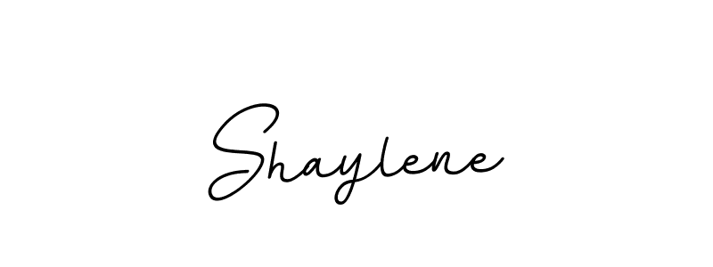 The best way (BallpointsItalic-DORy9) to make a short signature is to pick only two or three words in your name. The name Shaylene include a total of six letters. For converting this name. Shaylene signature style 11 images and pictures png