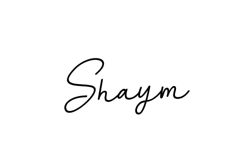Make a beautiful signature design for name Shaym. With this signature (BallpointsItalic-DORy9) style, you can create a handwritten signature for free. Shaym signature style 11 images and pictures png