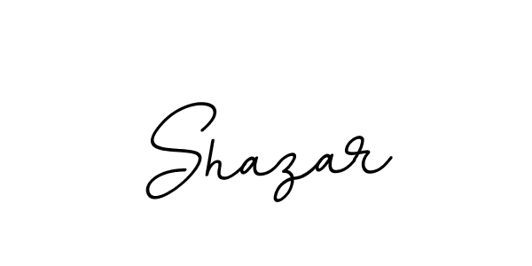 How to make Shazar name signature. Use BallpointsItalic-DORy9 style for creating short signs online. This is the latest handwritten sign. Shazar signature style 11 images and pictures png