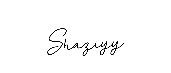 Make a beautiful signature design for name Shaziyy. With this signature (BallpointsItalic-DORy9) style, you can create a handwritten signature for free. Shaziyy signature style 11 images and pictures png