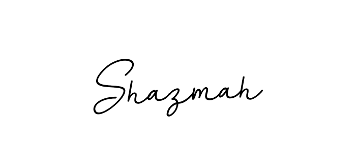 The best way (BallpointsItalic-DORy9) to make a short signature is to pick only two or three words in your name. The name Shazmah include a total of six letters. For converting this name. Shazmah signature style 11 images and pictures png