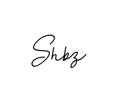 Make a beautiful signature design for name Shbz. With this signature (BallpointsItalic-DORy9) style, you can create a handwritten signature for free. Shbz signature style 11 images and pictures png