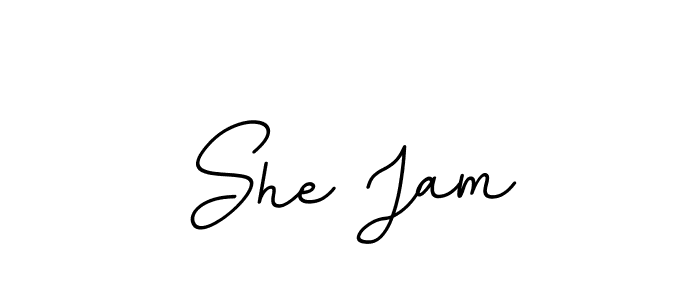 How to Draw She Jam signature style? BallpointsItalic-DORy9 is a latest design signature styles for name She Jam. She Jam signature style 11 images and pictures png
