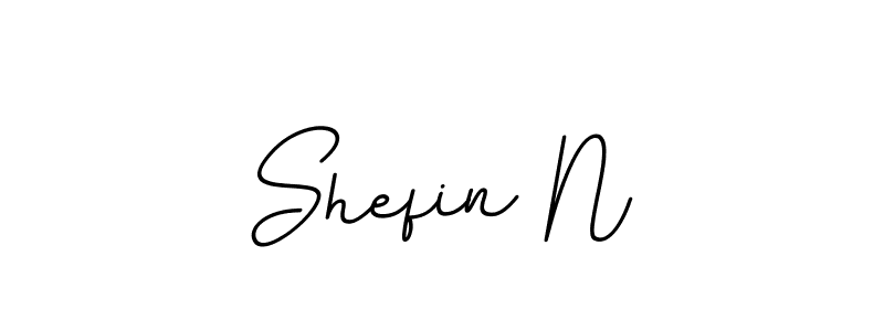 Create a beautiful signature design for name Shefin N. With this signature (BallpointsItalic-DORy9) fonts, you can make a handwritten signature for free. Shefin N signature style 11 images and pictures png