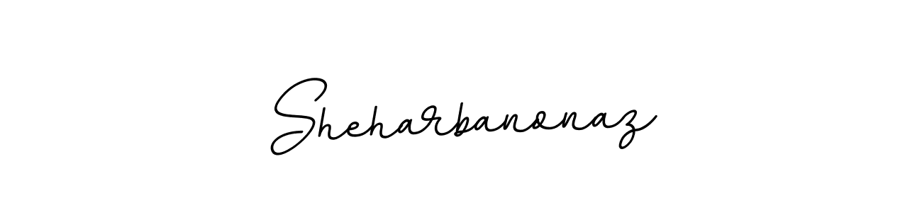 BallpointsItalic-DORy9 is a professional signature style that is perfect for those who want to add a touch of class to their signature. It is also a great choice for those who want to make their signature more unique. Get Sheharbanonaz name to fancy signature for free. Sheharbanonaz signature style 11 images and pictures png