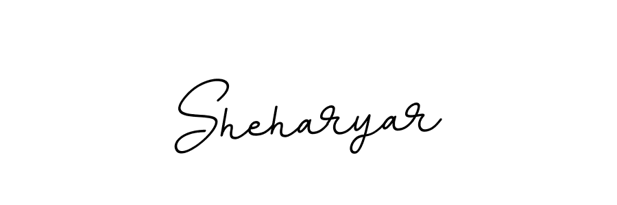 if you are searching for the best signature style for your name Sheharyar. so please give up your signature search. here we have designed multiple signature styles  using BallpointsItalic-DORy9. Sheharyar signature style 11 images and pictures png