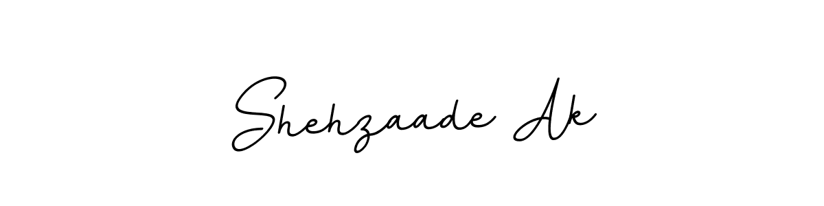 The best way (BallpointsItalic-DORy9) to make a short signature is to pick only two or three words in your name. The name Shehzaade Ak include a total of six letters. For converting this name. Shehzaade Ak signature style 11 images and pictures png