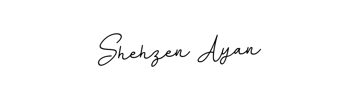 How to make Shehzen Ayan name signature. Use BallpointsItalic-DORy9 style for creating short signs online. This is the latest handwritten sign. Shehzen Ayan signature style 11 images and pictures png