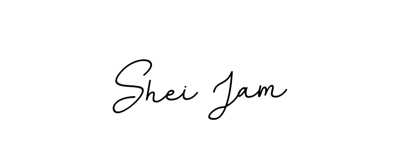 Make a beautiful signature design for name Shei Jam. With this signature (BallpointsItalic-DORy9) style, you can create a handwritten signature for free. Shei Jam signature style 11 images and pictures png