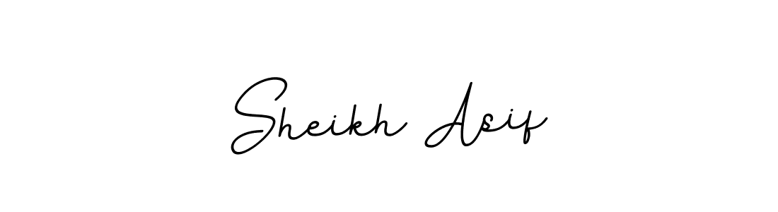 You should practise on your own different ways (BallpointsItalic-DORy9) to write your name (Sheikh Asif) in signature. don't let someone else do it for you. Sheikh Asif signature style 11 images and pictures png