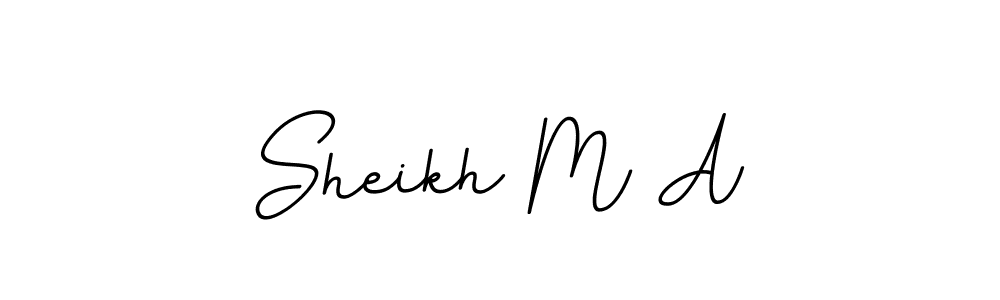 Make a beautiful signature design for name Sheikh M A. Use this online signature maker to create a handwritten signature for free. Sheikh M A signature style 11 images and pictures png