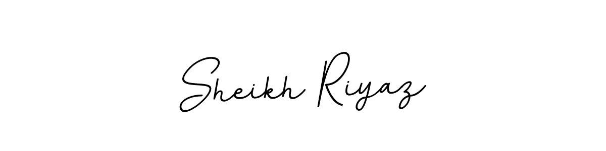 Create a beautiful signature design for name Sheikh Riyaz. With this signature (BallpointsItalic-DORy9) fonts, you can make a handwritten signature for free. Sheikh Riyaz signature style 11 images and pictures png