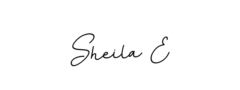 The best way (BallpointsItalic-DORy9) to make a short signature is to pick only two or three words in your name. The name Sheila E include a total of six letters. For converting this name. Sheila E signature style 11 images and pictures png