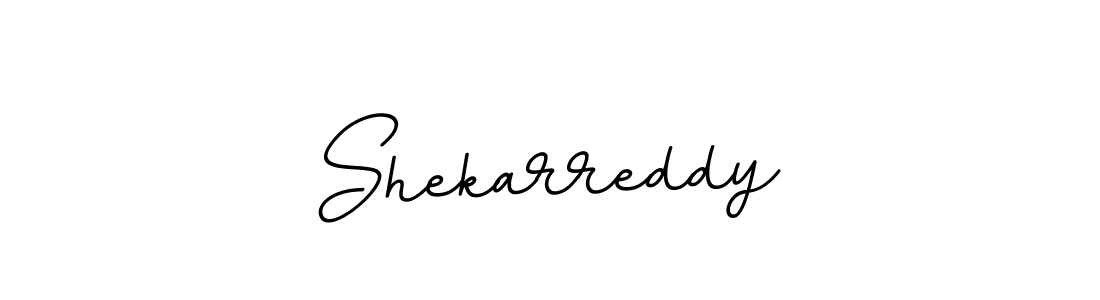 How to make Shekarreddy name signature. Use BallpointsItalic-DORy9 style for creating short signs online. This is the latest handwritten sign. Shekarreddy signature style 11 images and pictures png