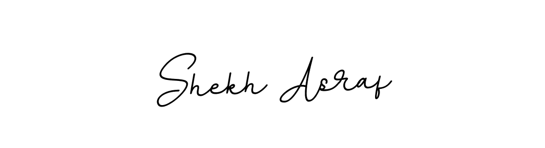 The best way (BallpointsItalic-DORy9) to make a short signature is to pick only two or three words in your name. The name Shekh Asraf include a total of six letters. For converting this name. Shekh Asraf signature style 11 images and pictures png