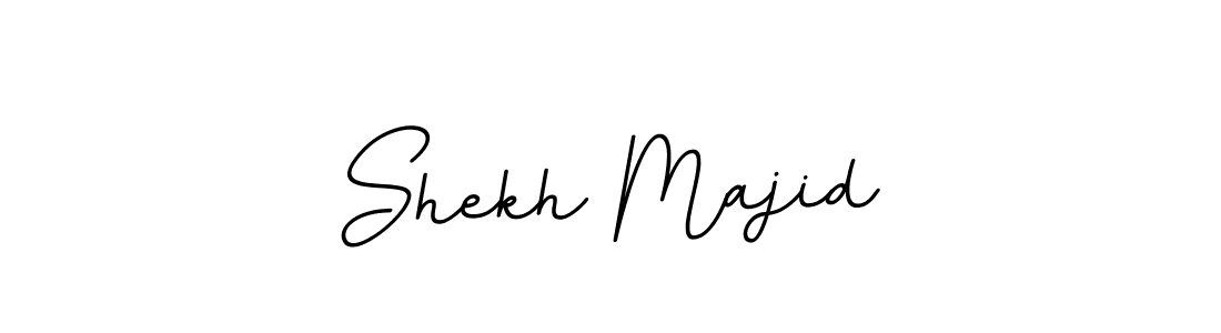 Shekh Majid stylish signature style. Best Handwritten Sign (BallpointsItalic-DORy9) for my name. Handwritten Signature Collection Ideas for my name Shekh Majid. Shekh Majid signature style 11 images and pictures png