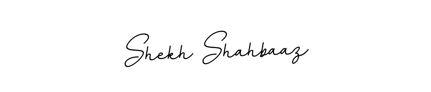 The best way (BallpointsItalic-DORy9) to make a short signature is to pick only two or three words in your name. The name Shekh Shahbaaz include a total of six letters. For converting this name. Shekh Shahbaaz signature style 11 images and pictures png