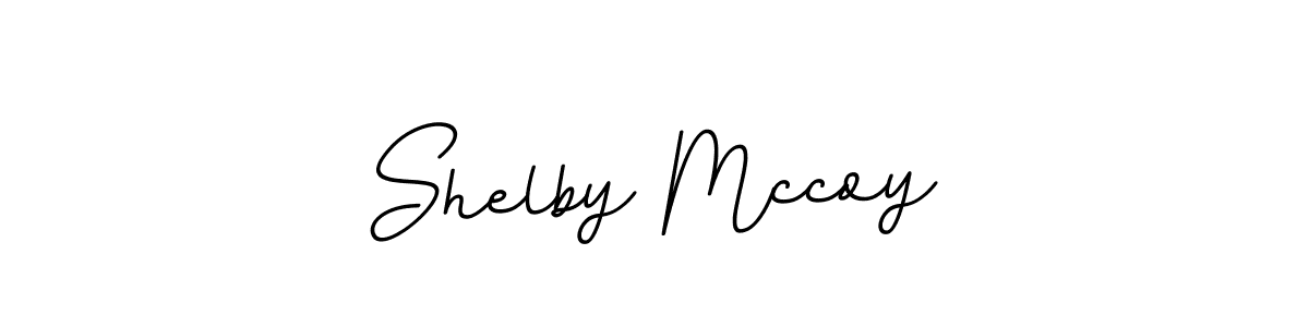 Create a beautiful signature design for name Shelby Mccoy. With this signature (BallpointsItalic-DORy9) fonts, you can make a handwritten signature for free. Shelby Mccoy signature style 11 images and pictures png