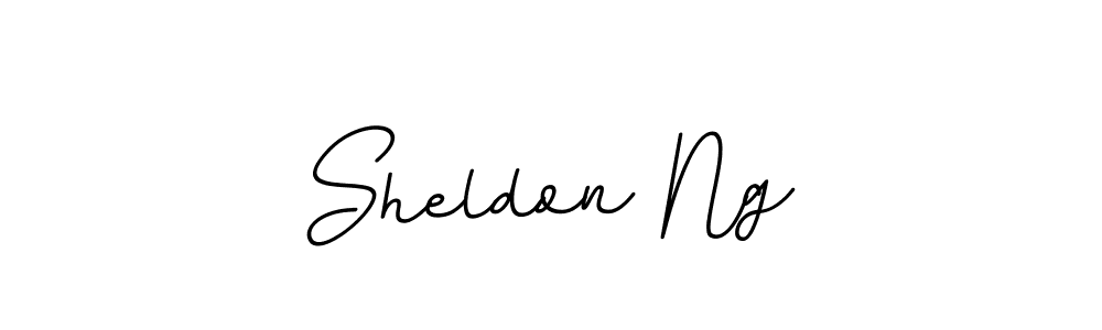 Make a beautiful signature design for name Sheldon Ng. With this signature (BallpointsItalic-DORy9) style, you can create a handwritten signature for free. Sheldon Ng signature style 11 images and pictures png