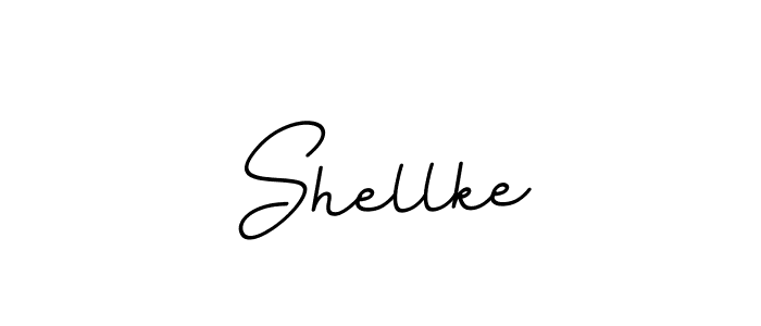 You should practise on your own different ways (BallpointsItalic-DORy9) to write your name (Shellke) in signature. don't let someone else do it for you. Shellke signature style 11 images and pictures png