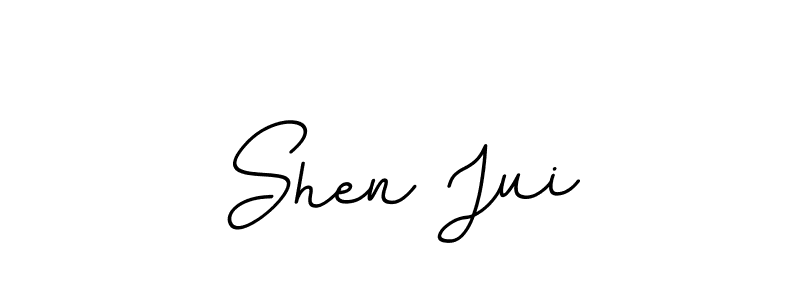 Shen Jui stylish signature style. Best Handwritten Sign (BallpointsItalic-DORy9) for my name. Handwritten Signature Collection Ideas for my name Shen Jui. Shen Jui signature style 11 images and pictures png