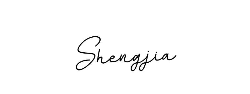 The best way (BallpointsItalic-DORy9) to make a short signature is to pick only two or three words in your name. The name Shengjia include a total of six letters. For converting this name. Shengjia signature style 11 images and pictures png