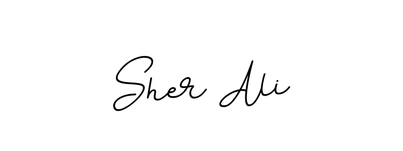 How to make Sher Ali signature? BallpointsItalic-DORy9 is a professional autograph style. Create handwritten signature for Sher Ali name. Sher Ali signature style 11 images and pictures png