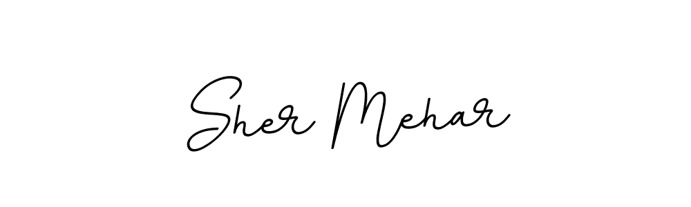 How to make Sher Mehar signature? BallpointsItalic-DORy9 is a professional autograph style. Create handwritten signature for Sher Mehar name. Sher Mehar signature style 11 images and pictures png