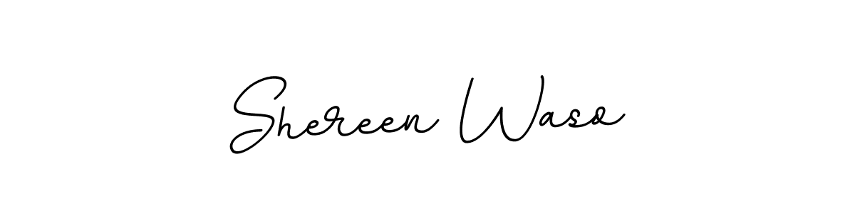 You should practise on your own different ways (BallpointsItalic-DORy9) to write your name (Shereen Waso) in signature. don't let someone else do it for you. Shereen Waso signature style 11 images and pictures png