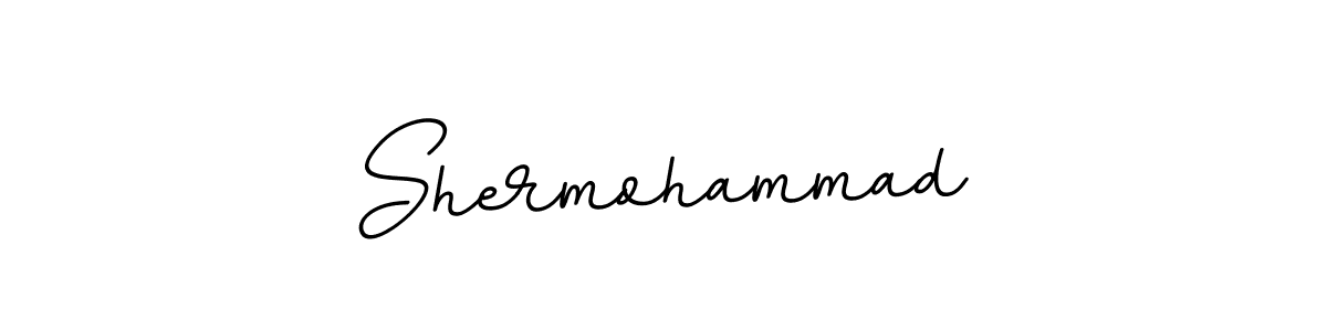 Shermohammad stylish signature style. Best Handwritten Sign (BallpointsItalic-DORy9) for my name. Handwritten Signature Collection Ideas for my name Shermohammad. Shermohammad signature style 11 images and pictures png