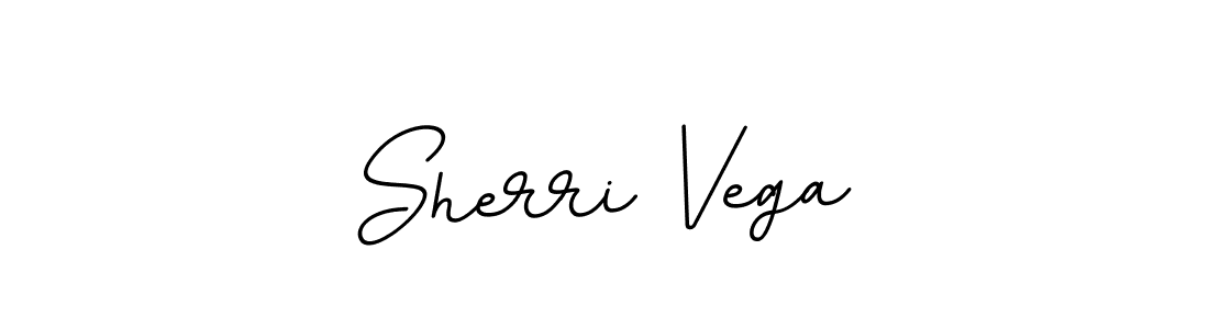 How to make Sherri Vega name signature. Use BallpointsItalic-DORy9 style for creating short signs online. This is the latest handwritten sign. Sherri Vega signature style 11 images and pictures png