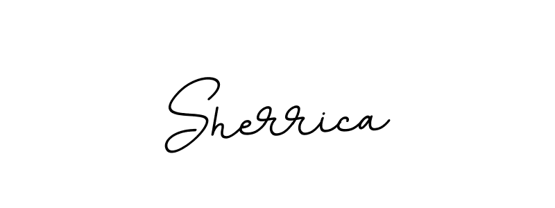 The best way (BallpointsItalic-DORy9) to make a short signature is to pick only two or three words in your name. The name Sherrica include a total of six letters. For converting this name. Sherrica signature style 11 images and pictures png