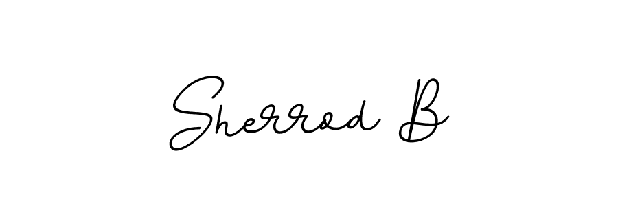 Once you've used our free online signature maker to create your best signature BallpointsItalic-DORy9 style, it's time to enjoy all of the benefits that Sherrod B name signing documents. Sherrod B signature style 11 images and pictures png