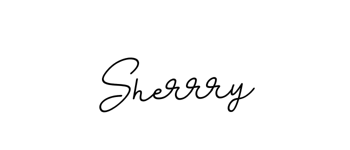 This is the best signature style for the Sherrry name. Also you like these signature font (BallpointsItalic-DORy9). Mix name signature. Sherrry signature style 11 images and pictures png