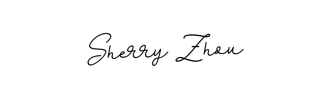 Check out images of Autograph of Sherry Zhou name. Actor Sherry Zhou Signature Style. BallpointsItalic-DORy9 is a professional sign style online. Sherry Zhou signature style 11 images and pictures png