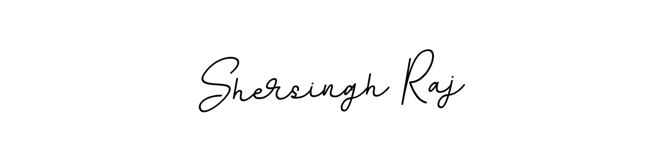 Make a beautiful signature design for name Shersingh Raj. With this signature (BallpointsItalic-DORy9) style, you can create a handwritten signature for free. Shersingh Raj signature style 11 images and pictures png