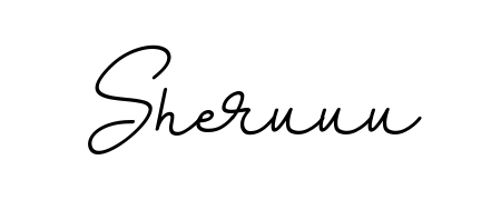 Explore multiple handwriting variations for Sheruuu including this stunning BallpointsItalic-DORy9 design. Free to use across all platforms. Sheruuu signature style 11 images and pictures png