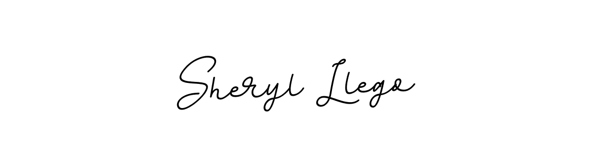 Sheryl Llego stylish signature style. Best Handwritten Sign (BallpointsItalic-DORy9) for my name. Handwritten Signature Collection Ideas for my name Sheryl Llego. Sheryl Llego signature style 11 images and pictures png