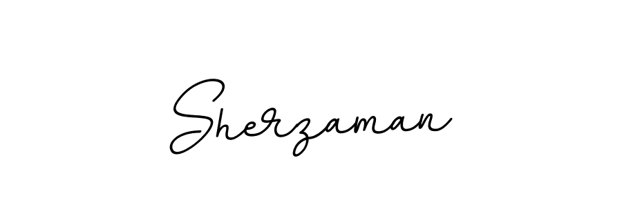 Design your own signature with our free online signature maker. With this signature software, you can create a handwritten (BallpointsItalic-DORy9) signature for name Sherzaman. Sherzaman signature style 11 images and pictures png