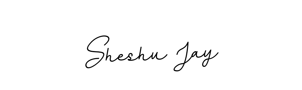 if you are searching for the best signature style for your name Sheshu Jay. so please give up your signature search. here we have designed multiple signature styles  using BallpointsItalic-DORy9. Sheshu Jay signature style 11 images and pictures png