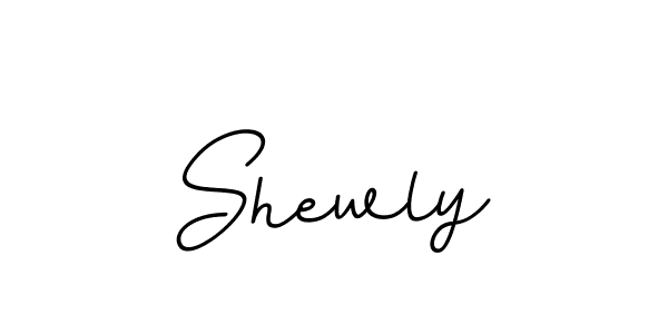 Use a signature maker to create a handwritten signature online. With this signature software, you can design (BallpointsItalic-DORy9) your own signature for name Shewly. Shewly signature style 11 images and pictures png