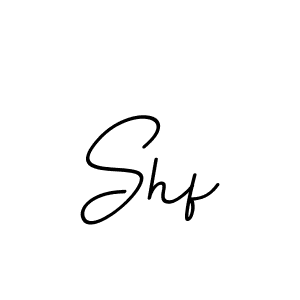 Use a signature maker to create a handwritten signature online. With this signature software, you can design (BallpointsItalic-DORy9) your own signature for name Shf. Shf signature style 11 images and pictures png