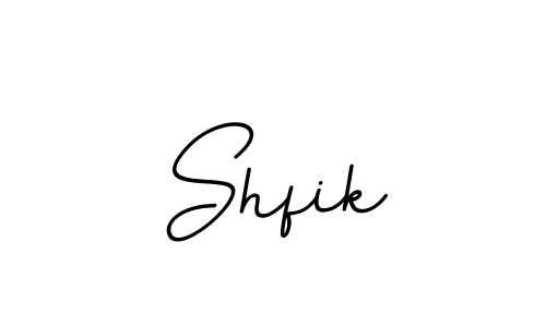 Use a signature maker to create a handwritten signature online. With this signature software, you can design (BallpointsItalic-DORy9) your own signature for name Shfik. Shfik signature style 11 images and pictures png