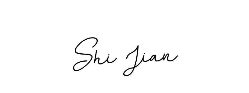 Shi Jian stylish signature style. Best Handwritten Sign (BallpointsItalic-DORy9) for my name. Handwritten Signature Collection Ideas for my name Shi Jian. Shi Jian signature style 11 images and pictures png