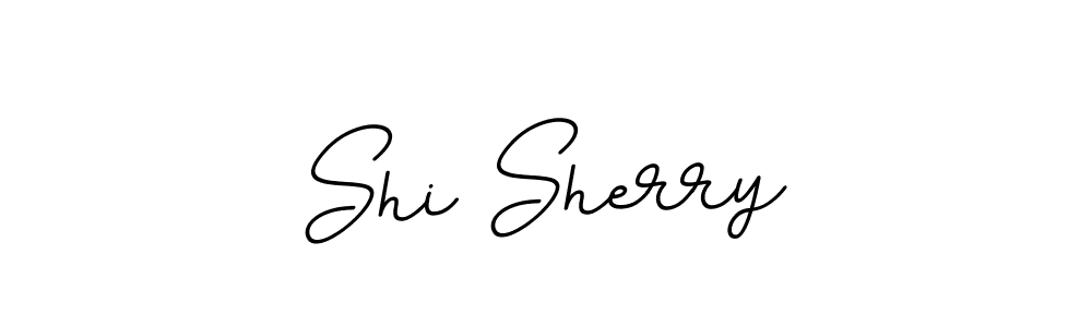 This is the best signature style for the Shi Sherry name. Also you like these signature font (BallpointsItalic-DORy9). Mix name signature. Shi Sherry signature style 11 images and pictures png