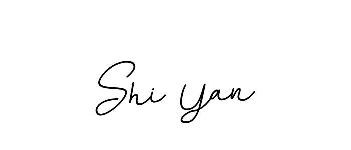 Make a beautiful signature design for name Shi Yan. With this signature (BallpointsItalic-DORy9) style, you can create a handwritten signature for free. Shi Yan signature style 11 images and pictures png